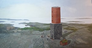 Pekka Väisänen: Majakoiden ja luotsien Porkkala, Suomen Majakkaseura – Rönnskär, ensimmäinen majakka Sirpa Hammar 2020